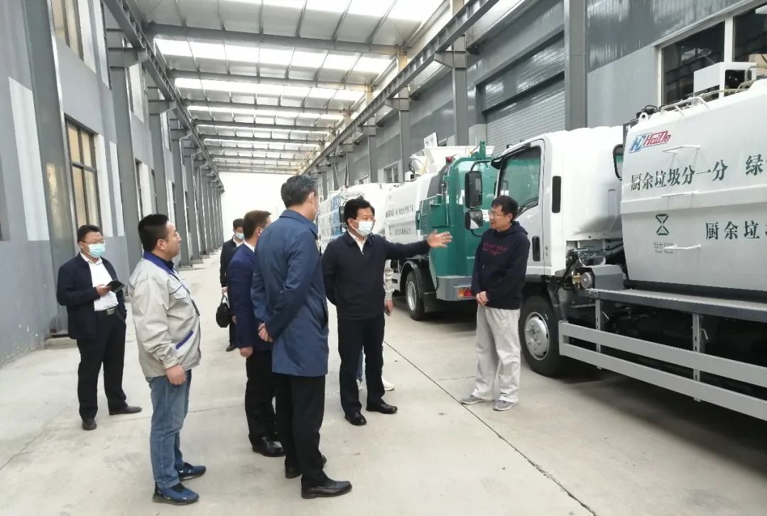 市長(cháng)鄭德雁一行蒞臨海德汽車(chē)調研指導工作